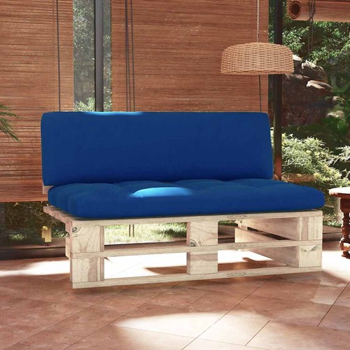 Ottomana pallet pino - su,